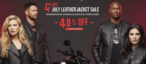 4th July Leather Jacket Sale - GET15% Additional Off