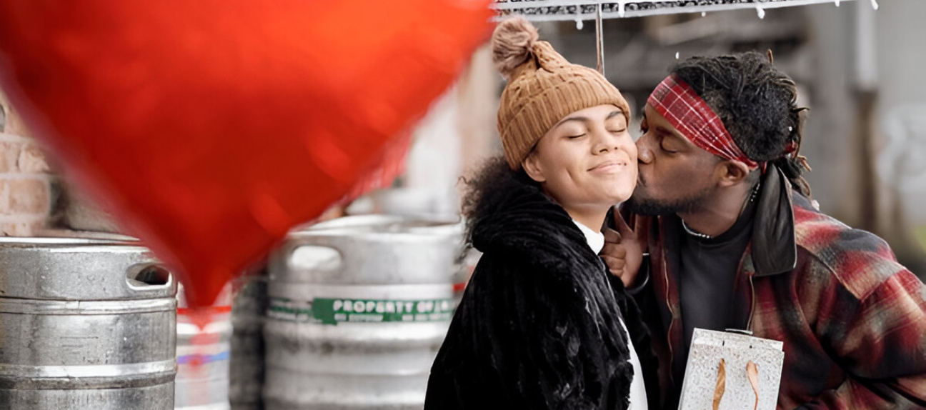 How to Wear a Leather Bomber Jacket on Valentine’s Day