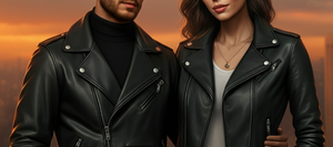 Twinning in Style with Leather Jackets for Couples