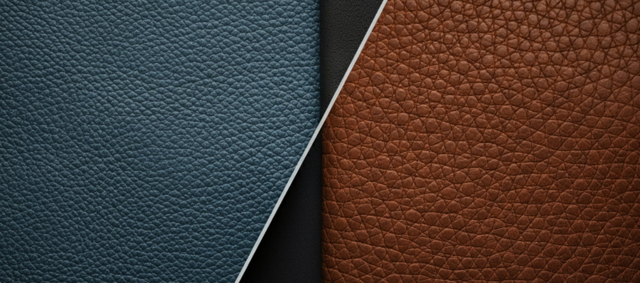 What Are the Differences Between Saffiano Leather and Pebbled Leather?