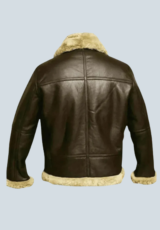 Humphrey B3 Aviator Brown Leather Bomber Jacket