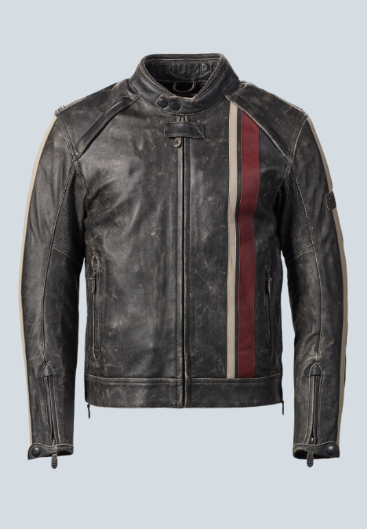 Charles Raven Moto Leather Jacket