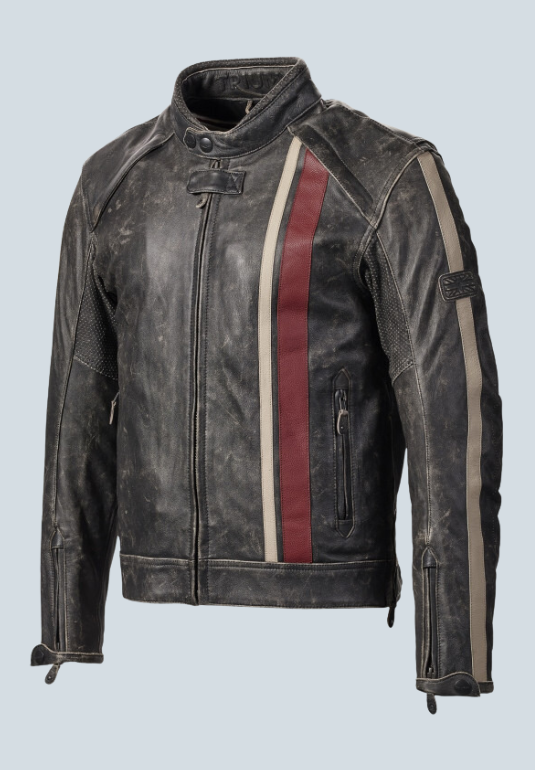 Charles Raven Moto Leather Jacket
