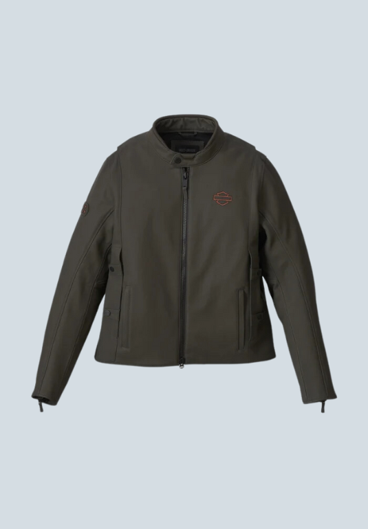 Durning Paradigm Triple Vent Black Leather Jacket