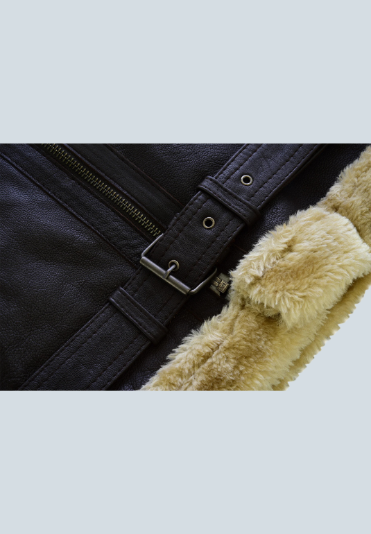 Elvis Presley  Brown Aviator Bomber Leather Jacket