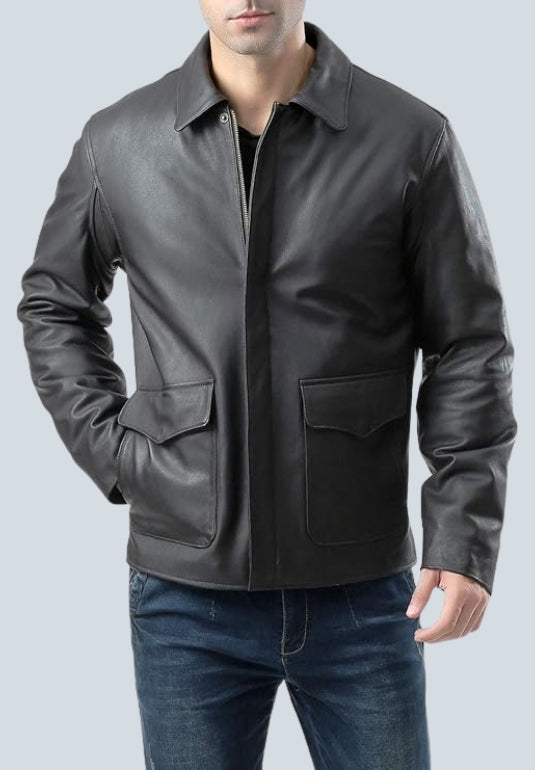 Heritage G‑1 | Premium Goatskin Naval Flight Jacket