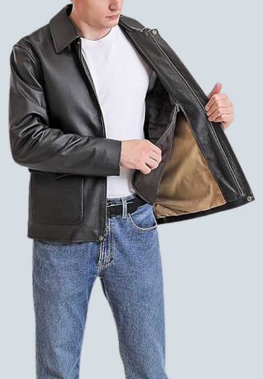 Heritage G‑1 | Premium Goatskin Naval Flight Jacket