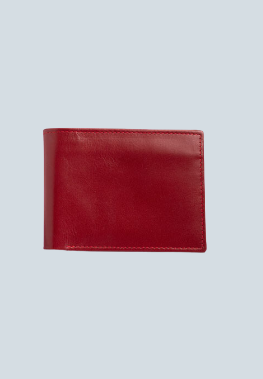 Maroon Classic Leather Wallet