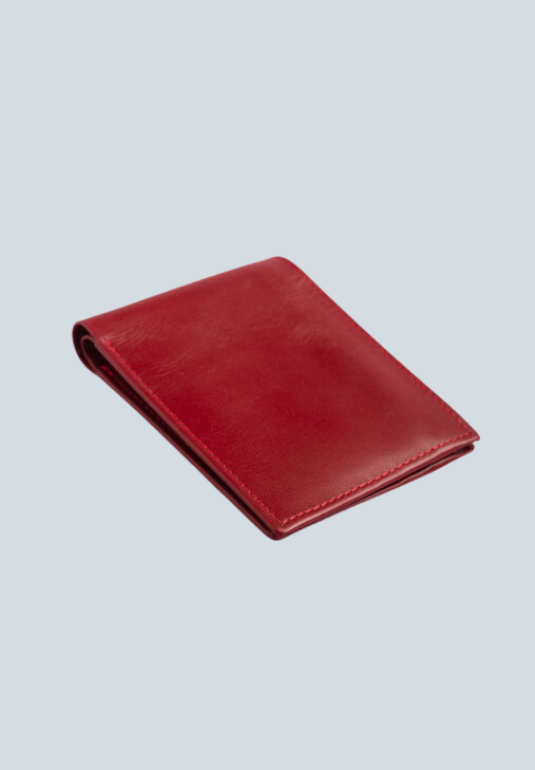 Maroon Classic Leather Wallet