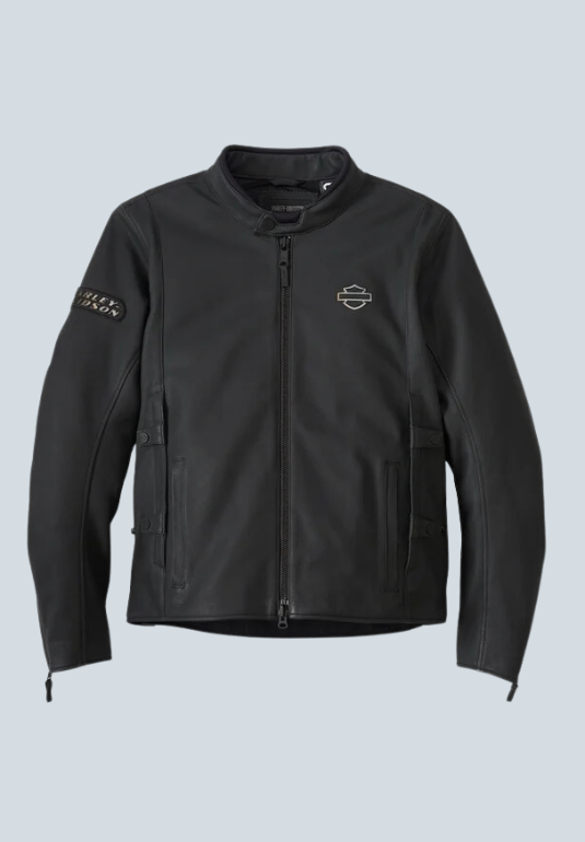 Paradigm Triple Vent System 2.0 Black Leather Jacket