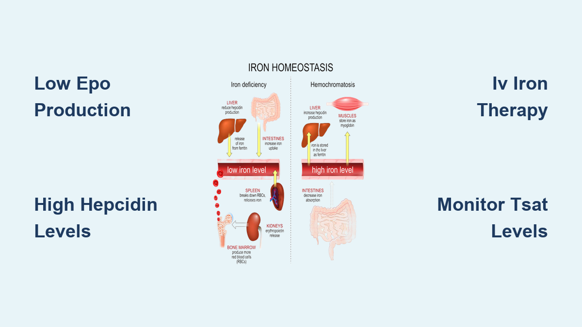 Kidney Deficiency Low Iron and Kidney Disease: What You Need to Know